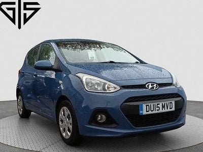 Blue Used 2015 Hyundai i10 SE Hatchback | £5,295 (Fair price)