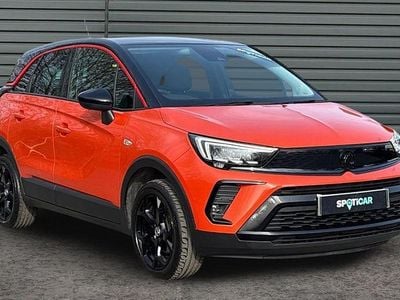 Used Vauxhall Crossland GS Line 110 HP (80 kW) 2022 Orange SUV