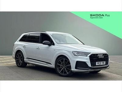 Used Audi Q7 Black Edition 286 HP (210 kW) 2020 White SUV