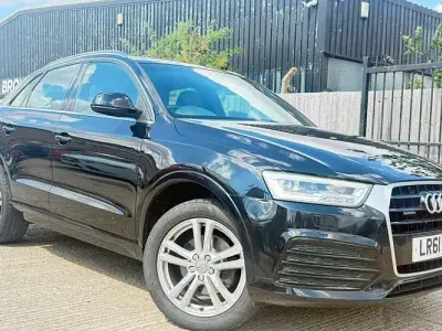 Used Audi Q3 S-Line 150 HP (110 kW) 2015 Black SUV
