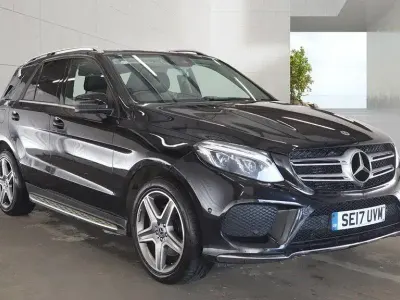 Used Mercedes GLE250 AMG Line Premium 204 HP (150 kW) 2017 Black SUV