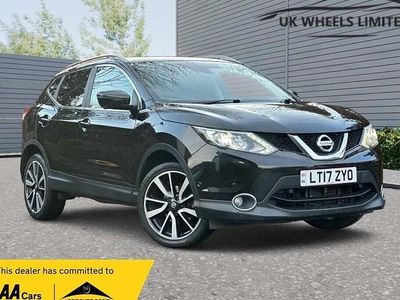 Used Nissan Qashqai Tekna 2017 Black SUV