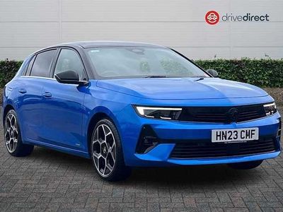 Used Vauxhall Astra Ultimate 130 HP (95 kW) 2023 Blue Hatchback