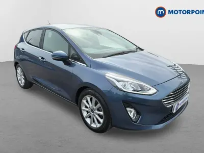 Used Ford Fiesta Titanium 155 HP (114 kW) 2020 Blue Hatchback