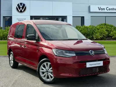 New VW Caddy Pro 113 HP (83 kW) 2026 Red MPV