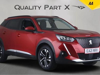 Begagnad Peugeot 2008 Allure Premium 2021 Röd SUV