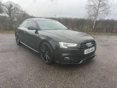 Used Audi A5 2016 Black Hatchback