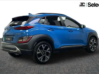 Used Hyundai Kona Premium 120 HP (88 kW) 2021 Blue SUV
