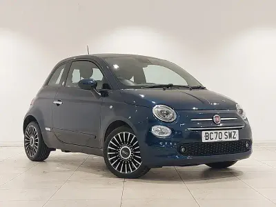 Used Fiat 500 Launch Edition 70 HP (51 kW) 2020 Blue Hatchback