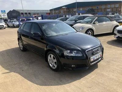 Used Audi A3 2009 Black Hatchback