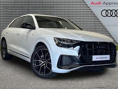 Used Audi Q8 Black Edition 281 HP (206 kW) 2021 White SUV