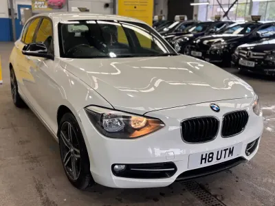 Używany BMW 116 Sport Line 2014 Biały Hatchback