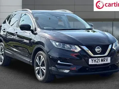 Used Nissan Qashqai N-Connecta 160 HP (117 kW) 2021 Black SUV