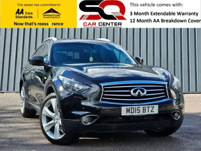 Used Infiniti QX70 Premium 238 HP (175 kW) 2015 Black SUV
