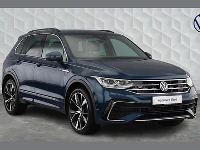 Used VW Tiguan R-line 150 HP (110 kW) 2023 Blue SUV