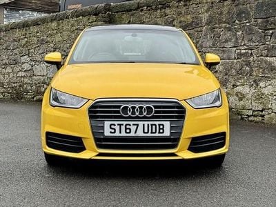 Used Audi A1 Design 95 HP (69 kW) 2017 Yellow Hatchback