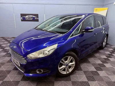 Used Ford S-MAX Titanium 150 HP (110 kW) 2016 Blue MPV