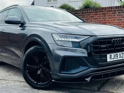 Used Audi Q8 S-Line 286 HP (210 kW) 2019 Grey SUV