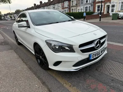 Used Mercedes CLA200 2016 White Coupe