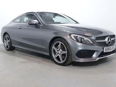 Grey Used 2016 Mercedes C220 AMG Line Premium Coupe | £15,700 (Fair price)