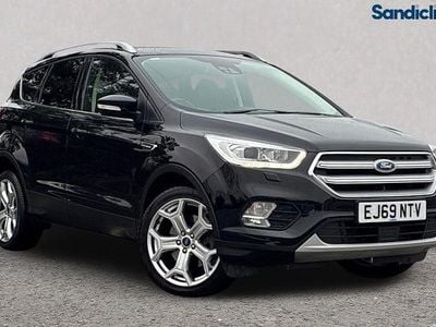 Black Used 2019 Ford Kuga Titanium SUV | £13,851 (Good price)