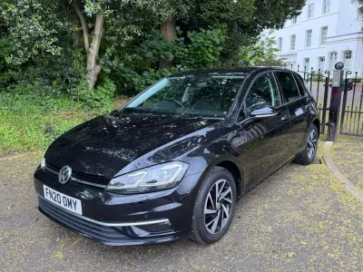 Used VW Golf VII Edition 150 HP (110 kW) 2020 Black Hatchback