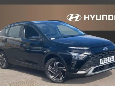 Usado Hyundai Bayon SE 100 HP (73 kW) 2022 Preto SUV