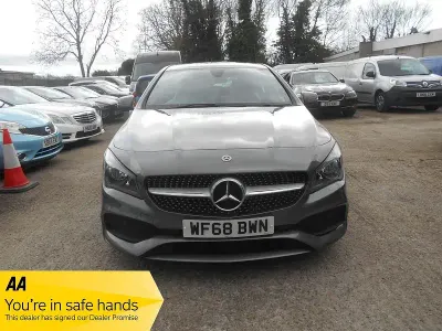 Used Mercedes CLA180 AMG line 2018 Grey Sedan