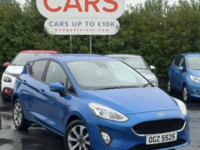 Used Ford Fiesta Trend 2019 Blue Hatchback