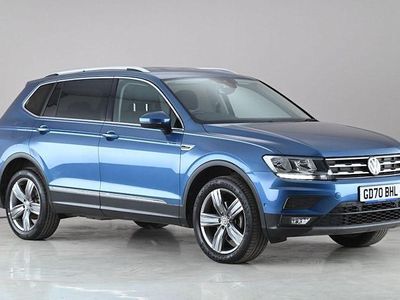 Used VW Tiguan Allspace Match 150 HP (110 kW) 2021 Blue SUV