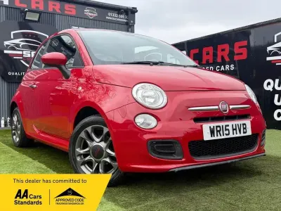 Used Fiat 500 S 69 HP (50 kW) 2015 Red Hatchback