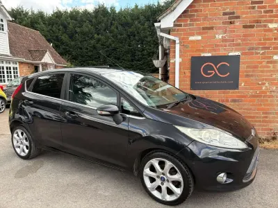 Używany Ford Fiesta Titanium 2008 Czarny Hatchback