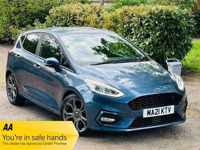 Second-hand Ford Fiesta ST-Line 2021 Albastru Hatchback