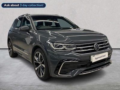 Grey Used 2021 VW Tiguan R-line SUV | £27,638 (Fair price)
