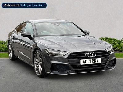 Grey Used 2021 Audi A7 Black Edition Hatchback | £36,183 (Expensive)