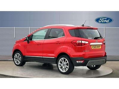 Used Ford Ecosport Titanium 125 HP (91 kW) 2019 Red SUV