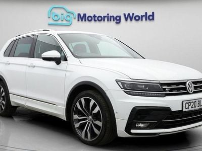 Used VW Tiguan R-line 150 HP (110 kW) 2020 White SUV