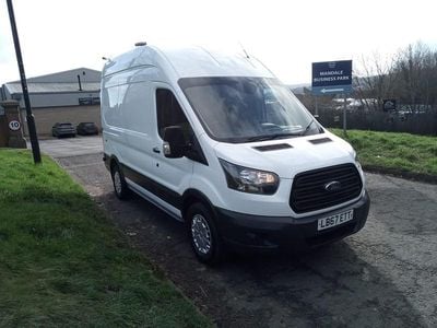 Used Ford Transit 130 HP (95 kW) 2018 White Van