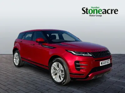 Used Land Rover Range Rover evoque SE Dynamic 249 HP (183 kW) 2019 Red SUV