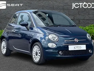Used Fiat 500 Lounge 68 HP (50 kW) 2020 Blue Hatchback