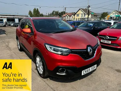 Used Renault Kadjar Dynamique 110 HP (80 kW) 2015 Red SUV