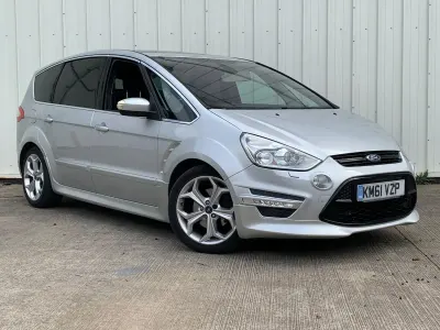 Used Ford S-MAX Titanium X 163 HP (119 kW) 2012 Silver MPV
