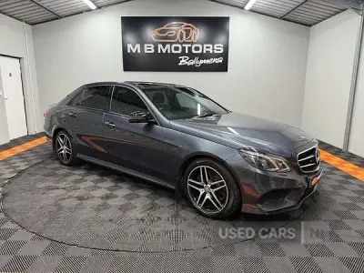 Begagnad Mercedes E350 AMG 2016 Grå Sedan