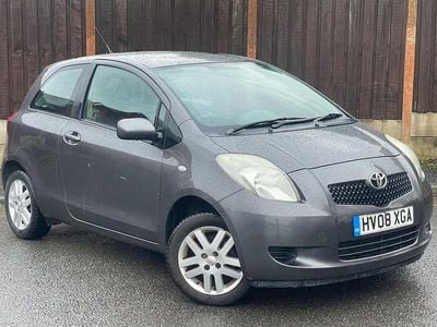 Grey Used 2008 Toyota Yaris Hatchback | £2,995 (Fair price)
