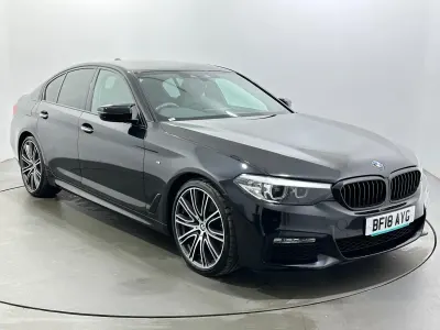 Używany BMW 530 M Sport 2018 Czarny Sedan/Limuzyna