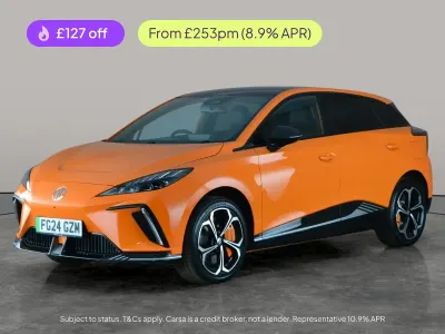 Used MG MG4 EV 319 kW (435 HP) 2024 Orange Hatchback