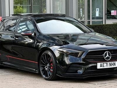Used Mercedes A35 AMG Premium Plus 306 HP (225 kW) 2021 Black Hatchback