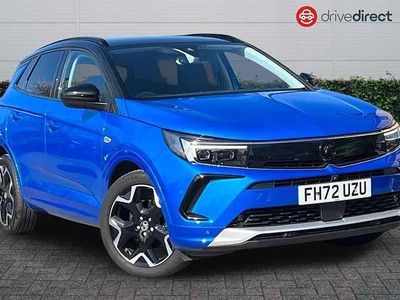 Used Vauxhall Grandland X Ultimate 131 HP (96 kW) 2023 Blue SUV