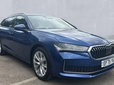 Used Skoda Superb SE L 150 HP (110 kW) 2026 Cobalt blue
