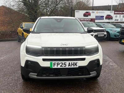 Used Jeep Avenger EV Summit 114 kW (156 HP) 2025 White SUV